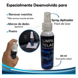  Kit 03 Limpa Telas 60ml Clean Implastec 