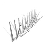  Kit 10 Metros Espículas Anti Pombos Inibe Aves Preto