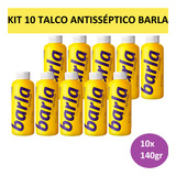 Kit 10 Talco Antisséptico Barla