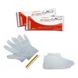  Kit 10 Un Duo Pedicure E Manicure Com Creme, Lixa E Palito