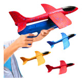 Kit 2 Avião Planador Led Voa De Verdade Brinquedo Criança