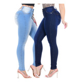 Kit 2 Calça Feminina Jeans