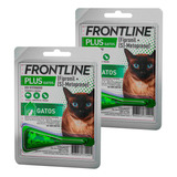 Kit 2 Frontline Plus Gatos