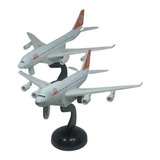 Kit 2 Miniaturas Avião Boeing Gol 1/500 Coleção