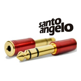 Kit 2 Un Adaptador Sto Angelo P2 Macho Femea X P10 Macho