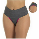 Kit 20 Calcinha Fitness Top Compressão Para Barriga / Atacado Lingerie Muito Confortável Em Cores Diversas
