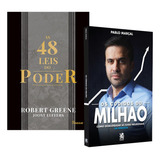  Kit 2livros, As 48 Leis Do Poder + Os Códigos Do Milhão, Clássico Sobre Como Multiplicar Riqueza E Solucionar Problemas Financeiros, Ed. Atualizada, Robert Greene, Pablo Marçal