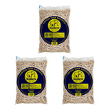  Kit 3 Elástico De Dinheiro Liga Liguinha Bege 1kg 1200un