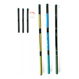  Kit 3 Varas Pesca Telescópica 3,60 Metros - Promoção!!!!