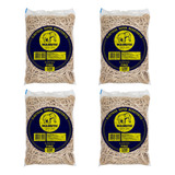  Kit 4 Elástico De Dinheiro Liga Liguinha Bege 1kg 1200un