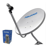  Kit 5 Antena Banda Ku 60cm Aquário Parabólica + 5 Lnb