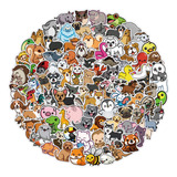  Kit 50 Figurinha Adesivos Plástica Gatinhos E Unicornios