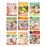  Kit 9 Revistas Ponto Cruz Banho Lote 2