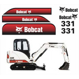  Kit Adesivo Mini Escavadeira Bobcat 331