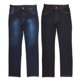 Kit Atacado 2 Calça Jeans Masculina Tradicional (sortidas)