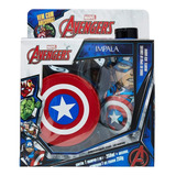  Kit Avengers Capitão América Shampoo 2 Em 1 250ml + Gel 250g