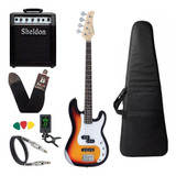 Kit Baixo Strinberg Pbs40 Precision 4 Cordas Amplificador