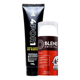  Kit Blend 30 Ml + Esfoliante 4por1 100g Barba De Respeito