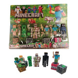 Kit Bonecos Minecraft Cartela