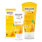  Kit Calêndula Babycreme + Calendula Shampoo Weleda