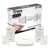  Kit Central Alarme Sem Fio Wi-fi Android Ios Semi Sc0122