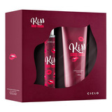  Kit Ciclo Kiss You More Deo Colônia 30ml + Loção Hidratante