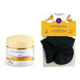  Kit Creme Hidratante Homeopast Ultra 30g + Meia Homeofeet 