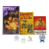 Kit Especial C/3 Baralhos Bruxas, Marselha E Cigano Promoção