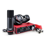 Kit Home Studio Focusrite Scarlett