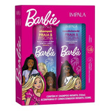  Kit Infantil Impala Barbie Praia E Piscina Shampoo + Cond