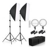 Kit Led Softbox Luz Continua