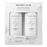 Kit Malbec Club Shampoo Anticaspa