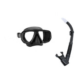  Kit Mascara Dua Seasub+snorkel Sk 9 Valvula T3mad