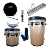 Kit Pagode Rebolo repique correia tamborim ganza pandeiro