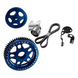  Kit Polia Poli V Roda Fônica Brasilia Fusca Pandoo Fueltech