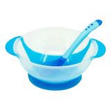  Kit Potinho Com Ventosa Refeição Infantil Colher Tampa