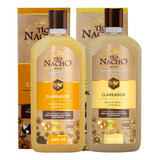  Kit Shampoo E Cond Tio Nacho Antiqueda Clareador 200ml