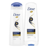  Kit Shampoo E Condicionador Dove Reconstrução Completa 200ml