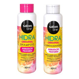  Kit Shampoo E Condicionador Hidra Original Salon Line 300ml