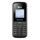 LG B220 Dual Sim 32 Mb Preto 32 Mb Ram