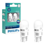 Lampada Philips Pingo Ultinon Led 6000k W5w T10 Super Branca