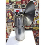 Lanterna Carbureto Em Inox Antiga E Rara!!!!