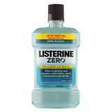  Listerine Antisséptico Bucal Zero Álcool Menta Suave 1500ml