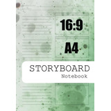 Livro: Caderno De Storyboard: Páginas De Modelo Em Branco D