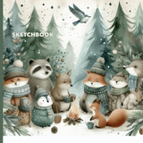  Livro: Sketchbook: Um Caderno E Diário De Animais Do País D