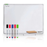 Lousa Quadro Branco Mold Aluminio 80x60 Apagador 5 Marcador