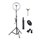  Luz Led 30cm Potente Tirar Foto Gravar Video Riglight Tripé