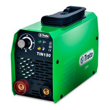 Máquina De Solda Inverter Trato Tin130 Verde 60hz 220v