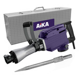  Martelo Demolidor Aika 15kg Roxo 1.500 Watts Dh-65 220v 