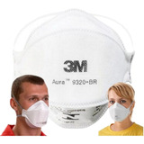 Máscara 3m Aura Pff2 N95 9320br Hospitalar Descartável Nfe